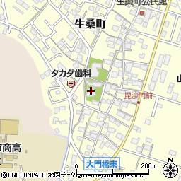 仙養寺周辺の地図