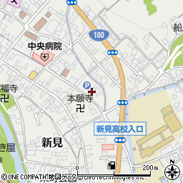 岡山県新見市新見813-1周辺の地図