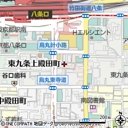 京都府京都市南区東九条西山王町7周辺の地図