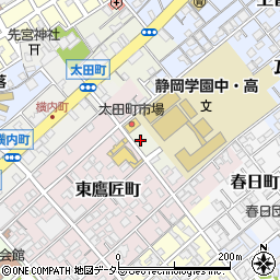 つるや太田町店周辺の地図