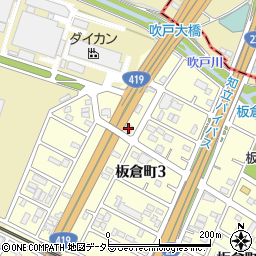 池田学園板倉ゼミ周辺の地図