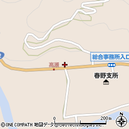 静岡県浜松市天竜区春野町宮川1604周辺の地図