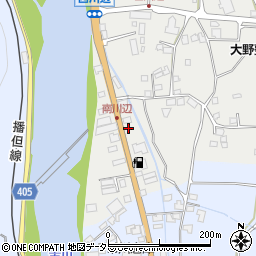 兵庫県神崎郡市川町西川辺557周辺の地図