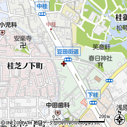 来来亭桂川店周辺の地図