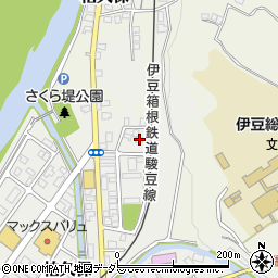 静岡県伊豆市柏久保1412周辺の地図