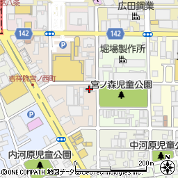 株式会社堀場アドバンスドテクノ　業務部周辺の地図