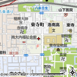 京都府京都市南区八条寺内町13-6周辺の地図