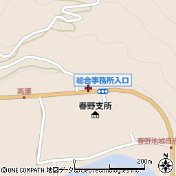 静岡県浜松市天竜区春野町宮川1483-2周辺の地図