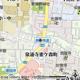 大黒屋　今熊野店周辺の地図