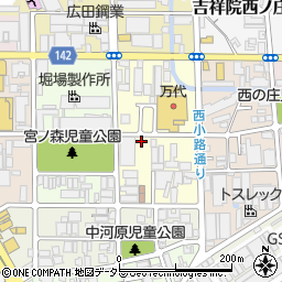 京都府京都市南区吉祥院前河原町周辺の地図