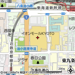 Ｔ・ジョイ京都周辺の地図