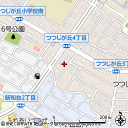 愛知県知多市つつじが丘3丁目12周辺の地図