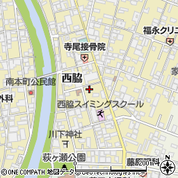 兵庫県西脇市西脇179周辺の地図