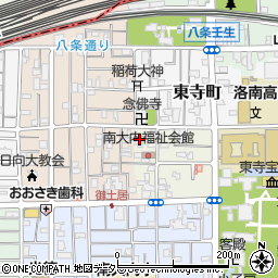 聞信寺周辺の地図