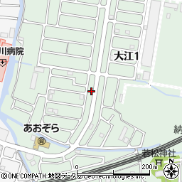 滋賀県大津市大江1丁目31周辺の地図