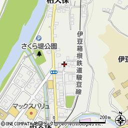 静岡県伊豆市柏久保1428周辺の地図