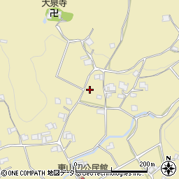 大阪府豊能郡能勢町山辺57-1周辺の地図