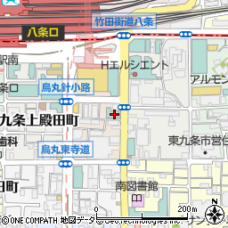 京都府京都市南区東九条西山王町11周辺の地図