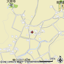 大阪府豊能郡能勢町山辺147周辺の地図