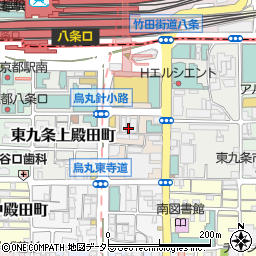 京都府京都市南区東九条西山王町13周辺の地図