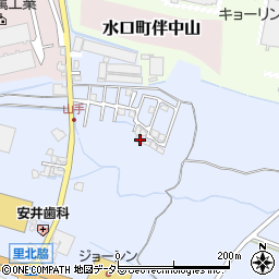滋賀県甲賀市水口町北脇367-2周辺の地図