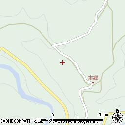 愛知県岡崎市井沢町ワセ田周辺の地図