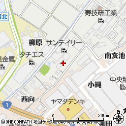 愛知県安城市宇頭茶屋町南裏79周辺の地図