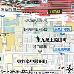 エフビットコミュニケーションズ株式会社　京都本社周辺の地図