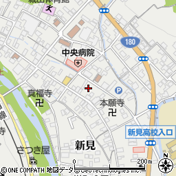 岡山県新見市新見796-2周辺の地図
