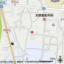 兵庫県神崎郡市川町西川辺592周辺の地図