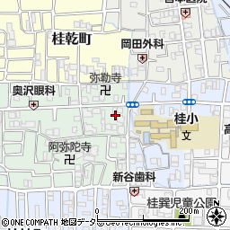 京都府京都市西京区桂千代原町2周辺の地図
