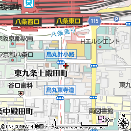 京都ステーションコート周辺の地図