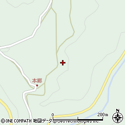 愛知県岡崎市井沢町前田周辺の地図