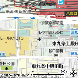 京都府京都市南区東九条室町30-6周辺の地図