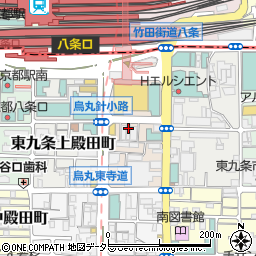 京都府京都市南区東九条西山王町14周辺の地図
