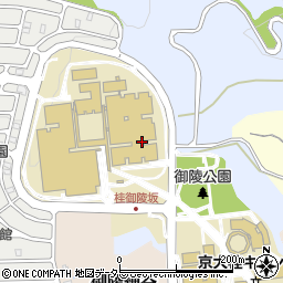 京都府京都市西京区京都大学桂周辺の地図