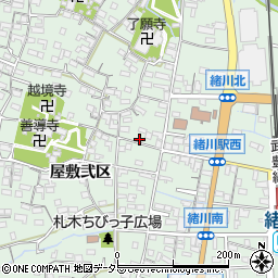 愛知県知多郡東浦町緒川屋敷弐区68周辺の地図