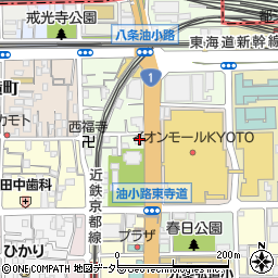 京都フクシ観光ビル周辺の地図