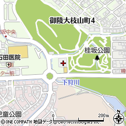 ユタカ薬局　桂坂周辺の地図
