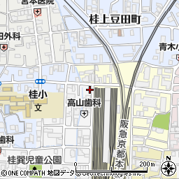 大文字マンション周辺の地図