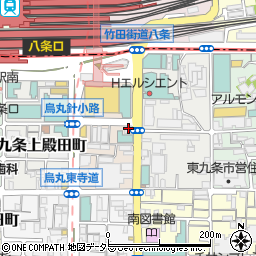 東進衛星予備校　京都駅八条口校周辺の地図