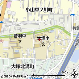 京都市立大塚小学校周辺の地図