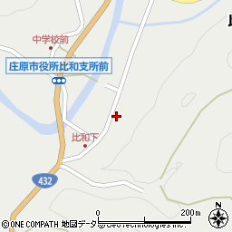 広島県庄原市比和町比和798周辺の地図
