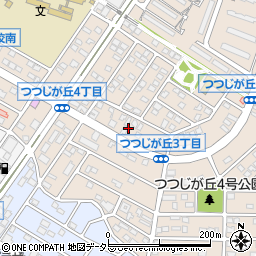 愛知県知多市つつじが丘3丁目10周辺の地図