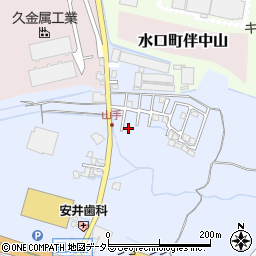 滋賀県甲賀市水口町北脇352-21周辺の地図