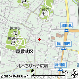 愛知県知多郡東浦町緒川屋敷弐区69周辺の地図