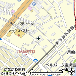 カリモク家具株式会社　大津ショールーム周辺の地図