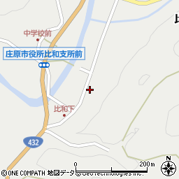 広島県庄原市比和町比和794周辺の地図