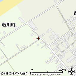 島根県江津市敬川町2446周辺の地図
