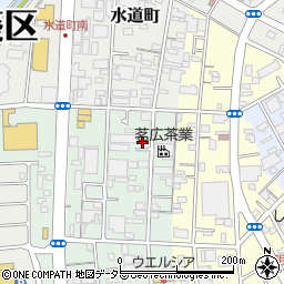 静岡県静岡市葵区若松町30周辺の地図